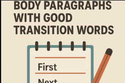 Transition words